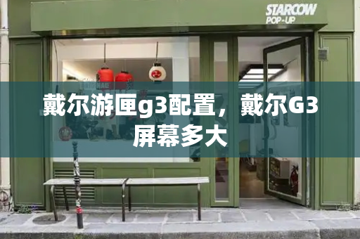 戴尔游匣g3配置，戴尔G3屏幕多大-第1张图片-星选测评
