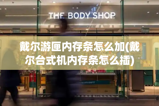 戴尔游匣内存条怎么加(戴尔台式机内存条怎么插)-第1张图片-星选测评