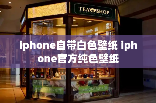 iphone自带白色壁纸 iphone官方纯色壁纸