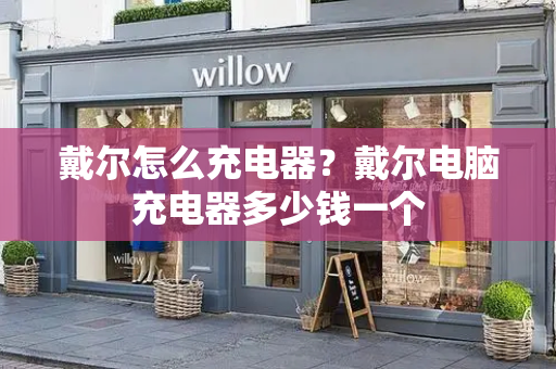 戴尔怎么充电器？戴尔电脑充电器多少钱一个