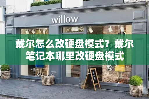 戴尔怎么改硬盘模式？戴尔笔记本哪里改硬盘模式
