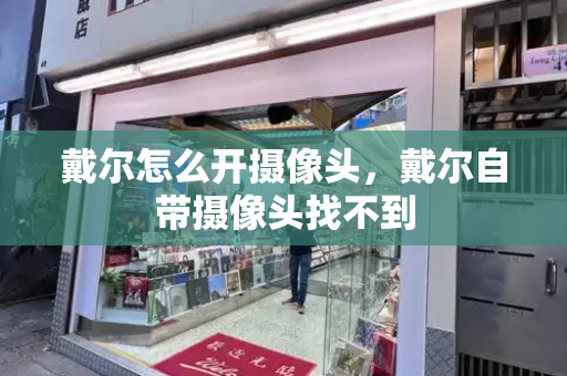 戴尔怎么开摄像头，戴尔自带摄像头找不到-第1张图片-星选测评