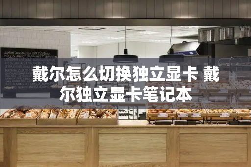 戴尔怎么切换独立显卡 戴尔独立显卡笔记本-第1张图片-星选测评