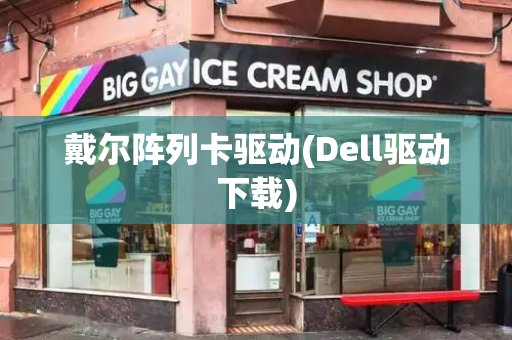 戴尔阵列卡驱动(Dell驱动下载)