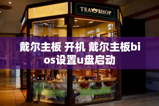戴尔主板 开机 戴尔主板bios设置u盘启动-第1张图片-星选测评