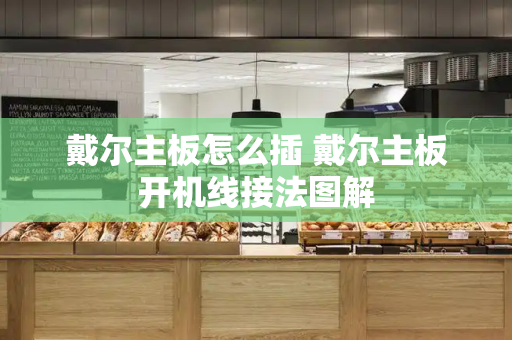 戴尔主板怎么插 戴尔主板开机线接法图解-第1张图片-星选测评