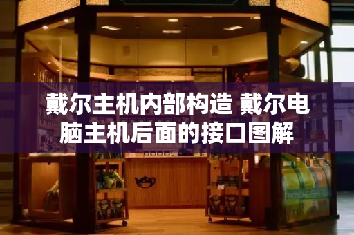 戴尔主机内部构造 戴尔电脑主机后面的接口图解