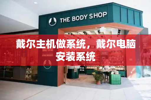 戴尔主机做系统，戴尔电脑安装系统-第1张图片-星选测评