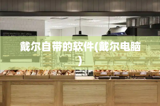 戴尔自带的软件(戴尔电脑)