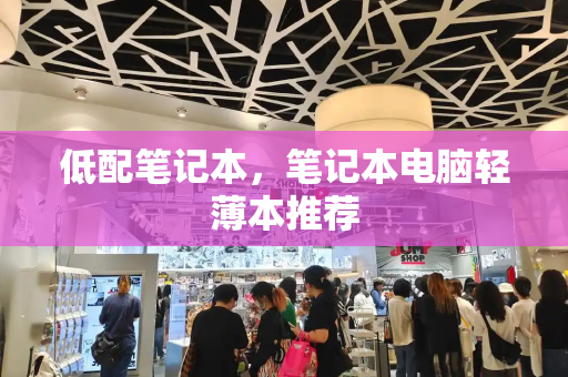 低配笔记本，笔记本电脑轻薄本推荐-第1张图片-星选测评