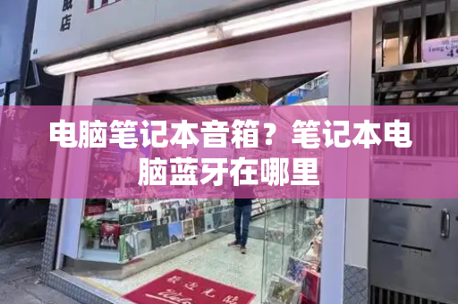 电脑笔记本音箱？笔记本电脑蓝牙在哪里-第1张图片-星选测评