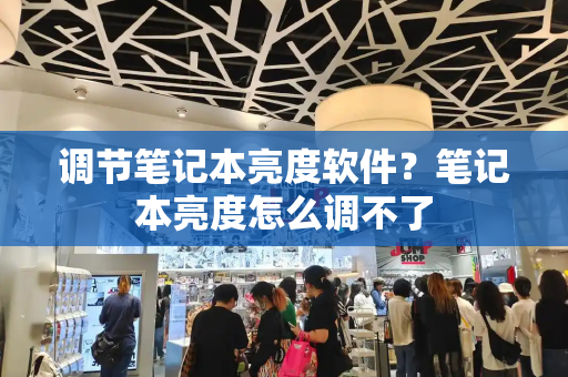 调节笔记本亮度软件？笔记本亮度怎么调不了-第1张图片-星选测评