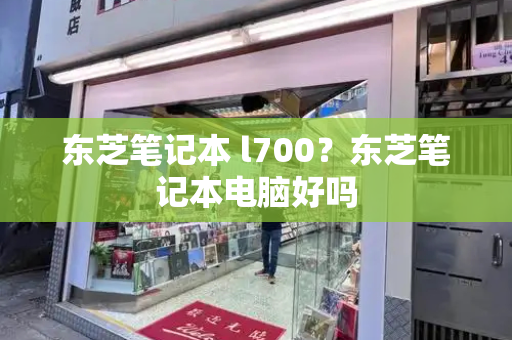 东芝笔记本 l700？东芝笔记本电脑好吗-第1张图片-星选测评