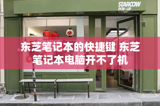 东芝笔记本的快捷键 东芝笔记本电脑开不了机