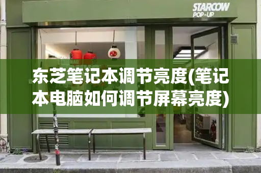 东芝笔记本调节亮度(笔记本电脑如何调节屏幕亮度)