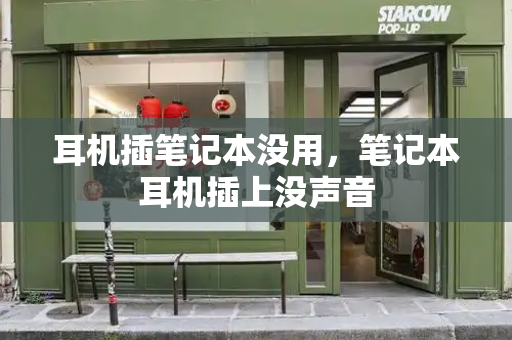 耳机插笔记本没用，笔记本耳机插上没声音