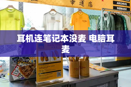耳机连笔记本没麦 电脑耳麦-第1张图片-星选测评