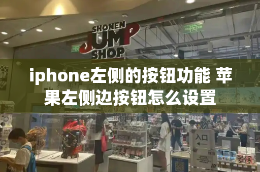 iphone左侧的按钮功能 苹果左侧边按钮怎么设置