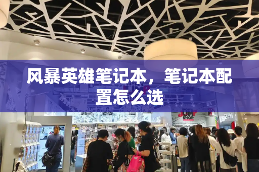 风暴英雄笔记本，笔记本配置怎么选-第1张图片-星选测评