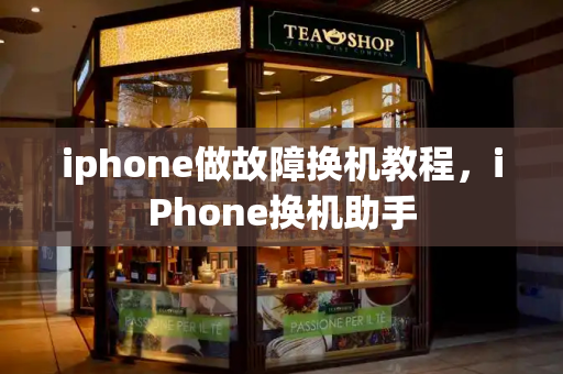 iphone做故障换机教程，iPhone换机助手-第1张图片-星选测评