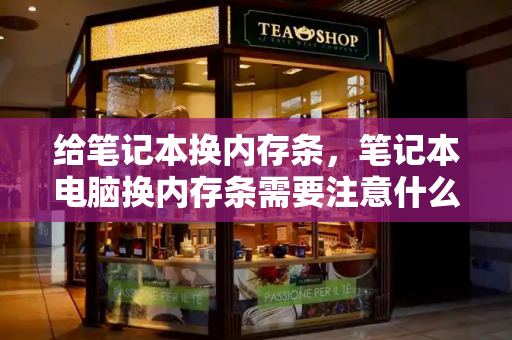 给笔记本换内存条，笔记本电脑换内存条需要注意什么-第1张图片-星选测评
