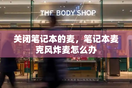 关闭笔记本的麦，笔记本麦克风炸麦怎么办-第1张图片-星选测评