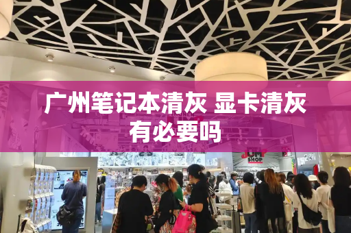 广州笔记本清灰 显卡清灰有必要吗