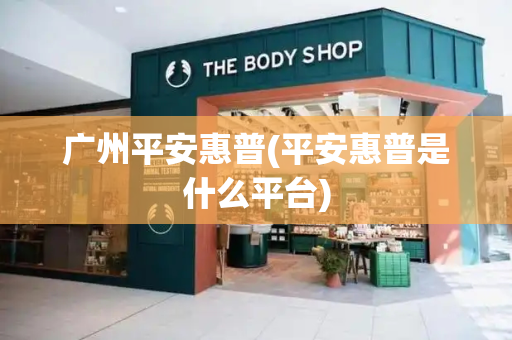 广州平安惠普(平安惠普是什么平台)-第1张图片-星选测评