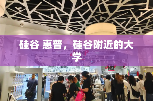 硅谷 惠普，硅谷附近的大学