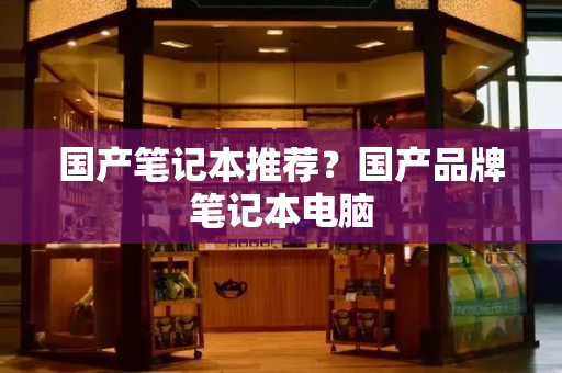 国产笔记本推荐？国产品牌笔记本电脑