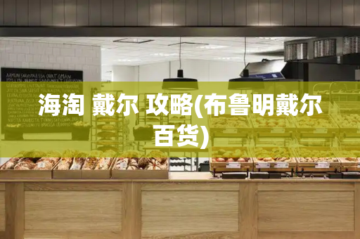 海淘 戴尔 攻略(布鲁明戴尔百货)-第1张图片-星选测评