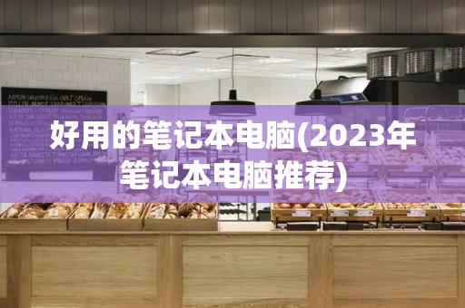 好用的笔记本电脑(2023年笔记本电脑推荐)-第1张图片-星选测评