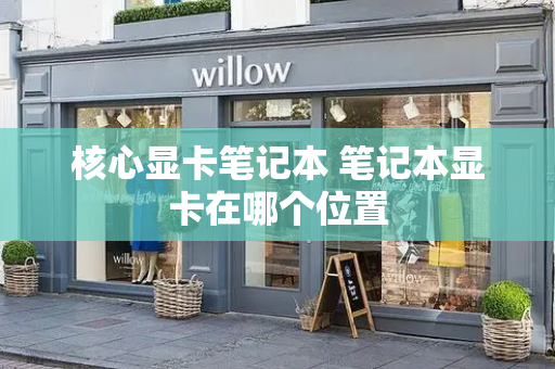 核心显卡笔记本 笔记本显卡在哪个位置