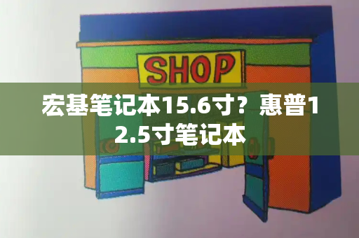 宏基笔记本15.6寸？惠普12.5寸笔记本-第1张图片-星选测评