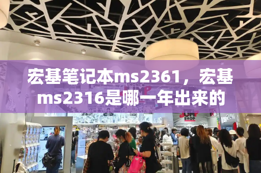 宏基笔记本ms2361，宏基ms2316是哪一年出来的