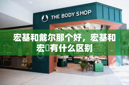 宏基和戴尔那个好，宏基和宏碁有什么区别-第1张图片-星选测评