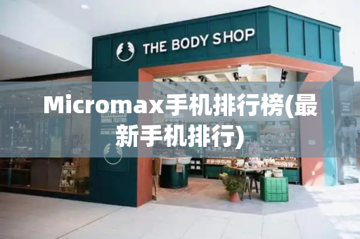 Micromax手机排行榜(最新手机排行)-第1张图片-星选测评