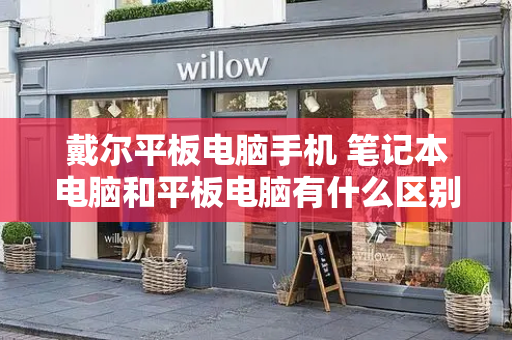 戴尔平板电脑手机 笔记本电脑和平板电脑有什么区别