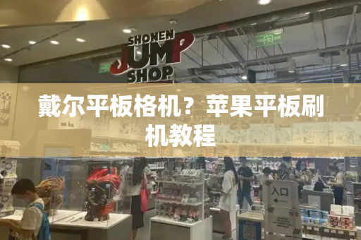 戴尔平板格机？苹果平板刷机教程