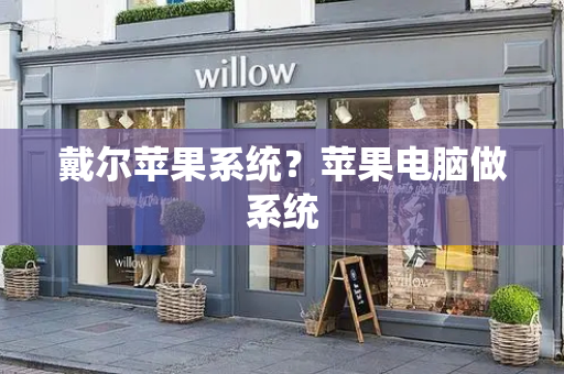 戴尔苹果系统？苹果电脑做系统