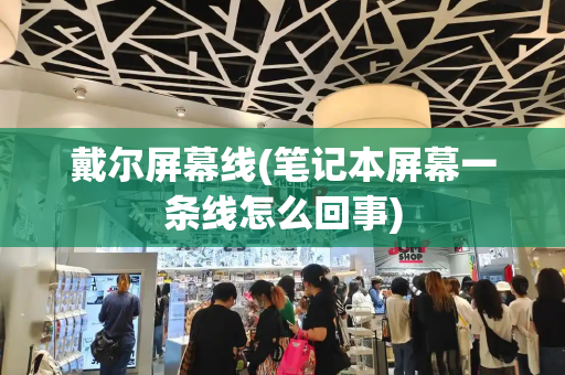 戴尔屏幕线(笔记本屏幕一条线怎么回事)-第1张图片-星选测评