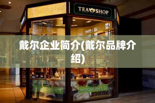 戴尔企业简介(戴尔品牌介绍)