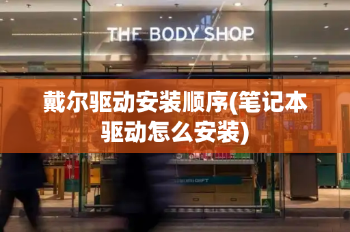 戴尔驱动安装顺序(笔记本驱动怎么安装)-第1张图片-星选测评