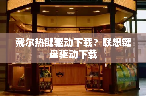 戴尔热键驱动下载？联想键盘驱动下载-第1张图片-星选测评