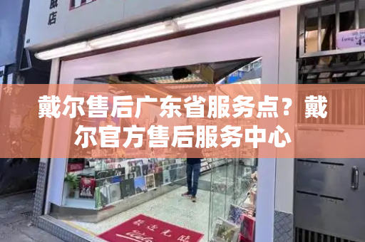 戴尔售后广东省服务点？戴尔官方售后服务中心