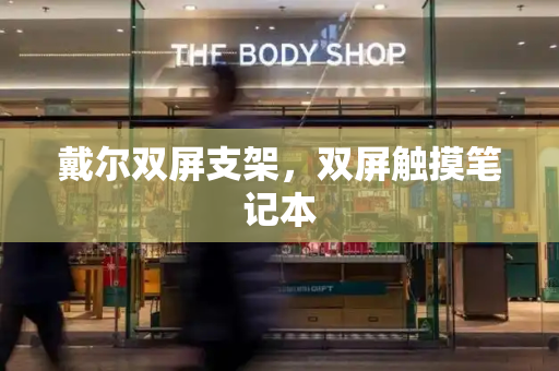 戴尔双屏支架，双屏触摸笔记本