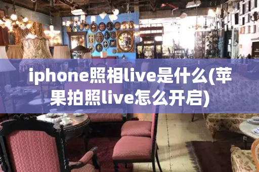 iphone照相live是什么(苹果拍照live怎么开启)-第1张图片-星选测评
