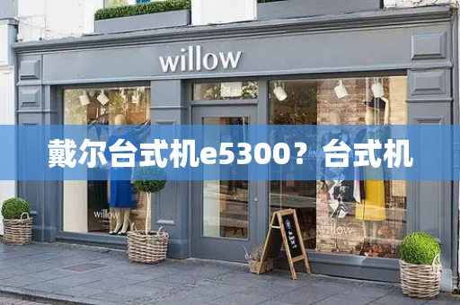 戴尔台式机e5300？台式机