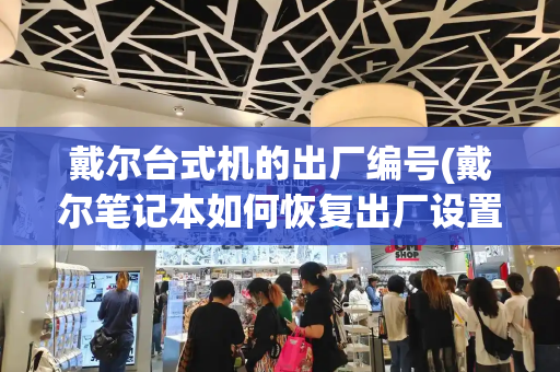戴尔台式机的出厂编号(戴尔笔记本如何恢复出厂设置)