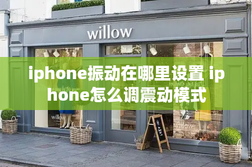 iphone振动在哪里设置 iphone怎么调震动模式-第1张图片-星选测评